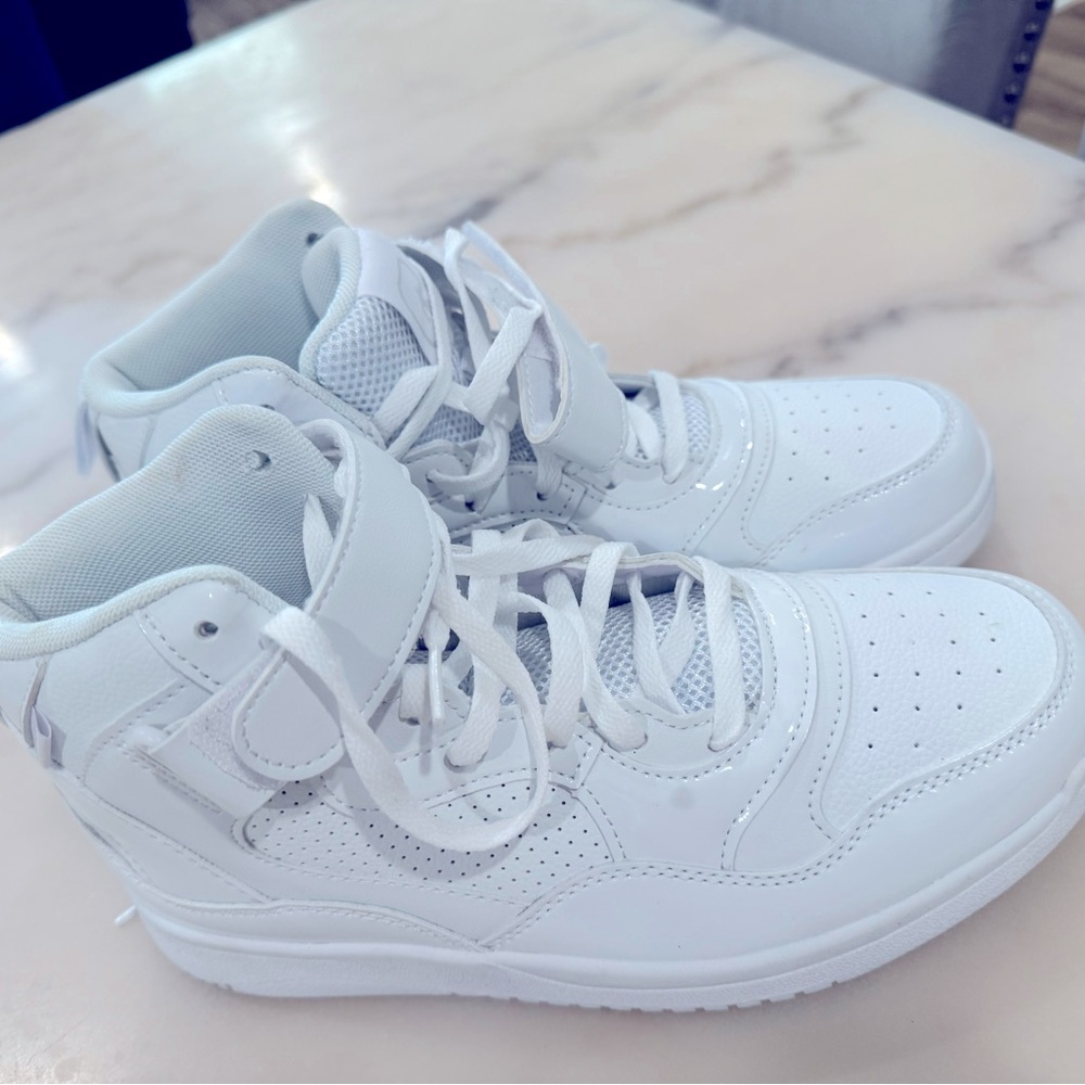 AND1 Kids' White High-Top Sneakers